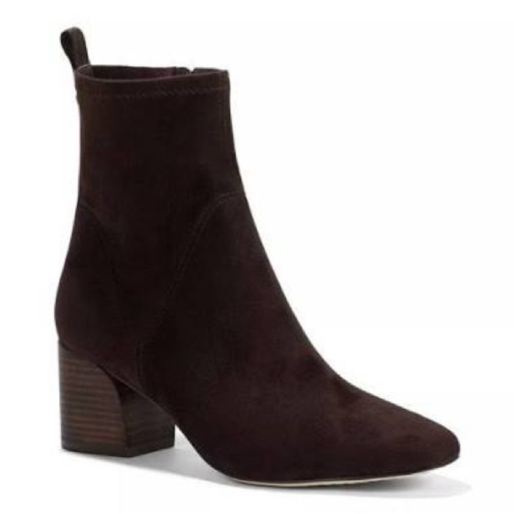 Donald J. Pliner Dark Brown Heeled Boots